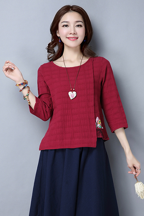 GW2208 Classic Top Maroon