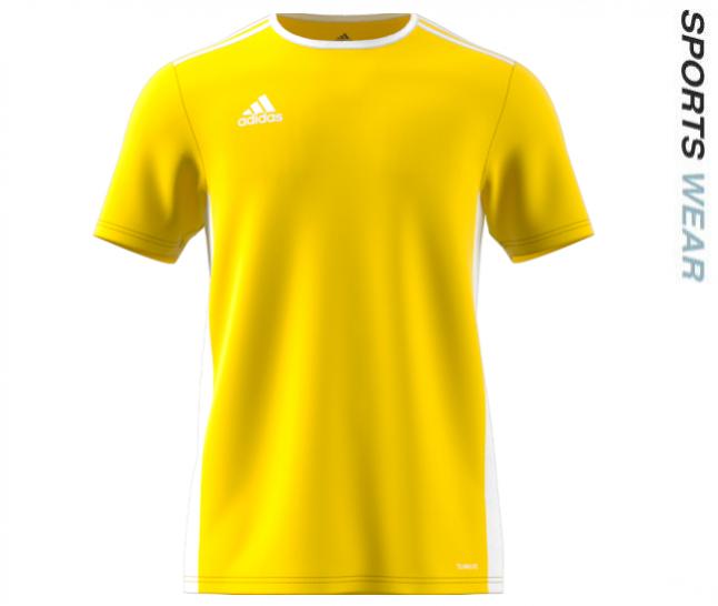 SP-563 ADIDAS MENS ENTRADA 18 JERSEY YELLOW