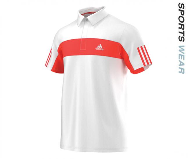 SP-568 ADIDAS TENNIS SEQUENTIALS GALAXY POLO WHITE