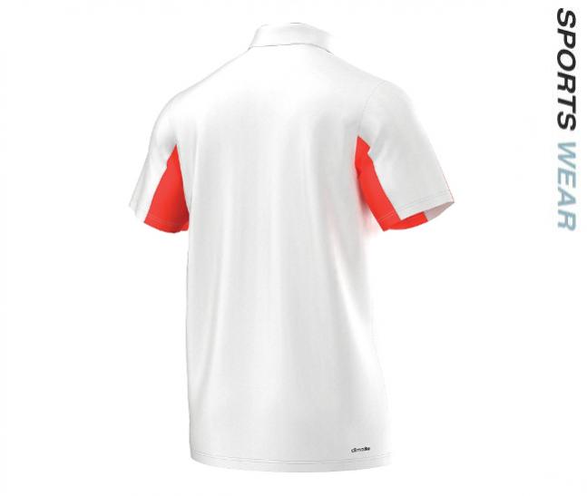 SP-568 ADIDAS TENNIS SEQUENTIALS GALAXY POLO WHITE