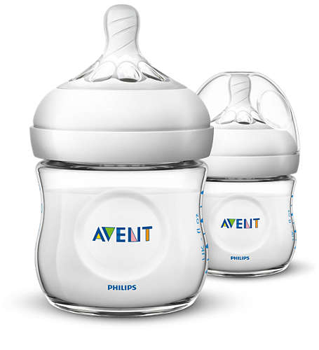 BO6002 Phillip Avent Natural Bottle (4oz / 125ml) Twin Pack