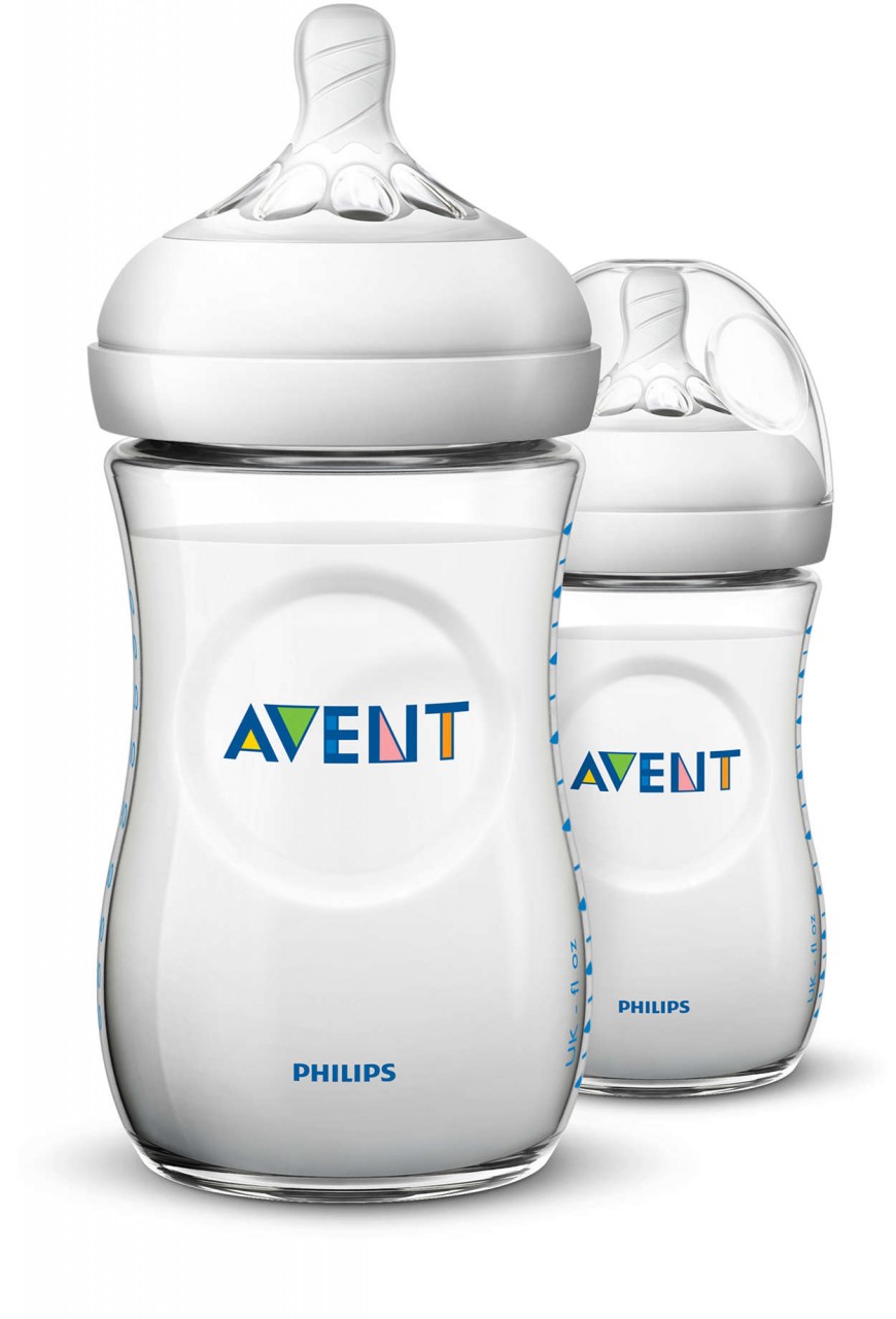 BO6004 Phillip Avent Natural Bottle (9oz / 260ml) Twin Pack