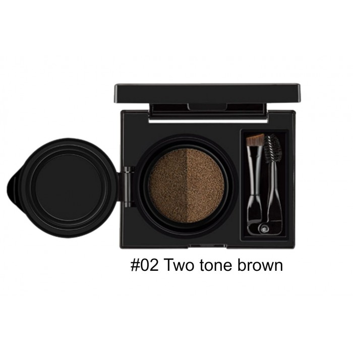 MV3009 Eyebrow Cushion-Cara (Refill) 02 Two-Tone Brown