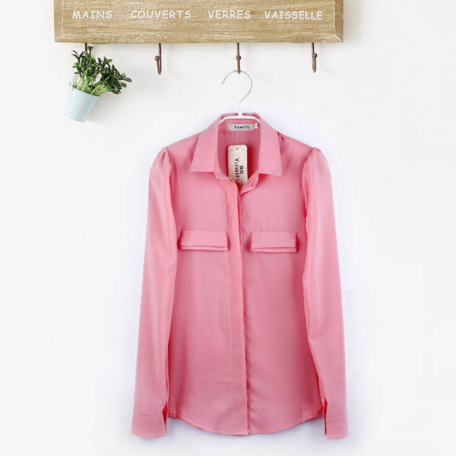 KF552 Trendy Long Sleeved Top Pink