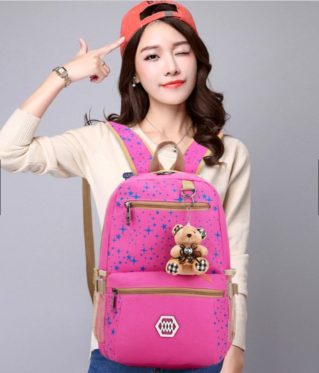 KW80193 Cute 3 In 1 Bag Pink