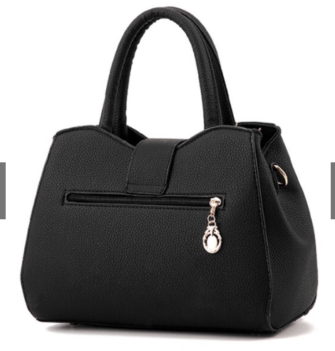 KW80196 Women Luxury Handbag Black