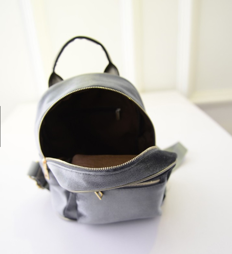 KW80206 Women Shoulder Backpack Grey