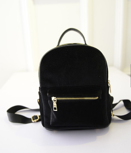 KW80206 Women Shoulder Backpack Black