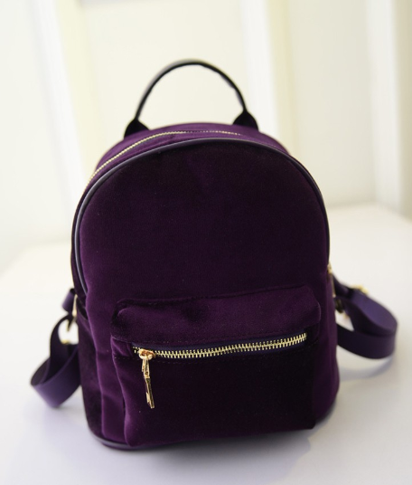 KW80206 Women Shoulder Backpack Purple