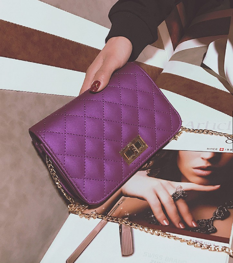 KW80208 Casual Women Sling Bag Purple