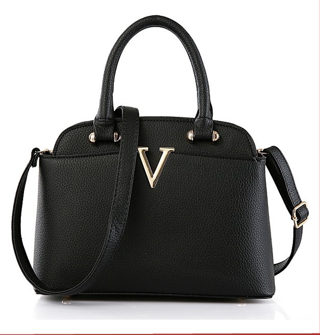 KW80222 Premium Women Handbag Black