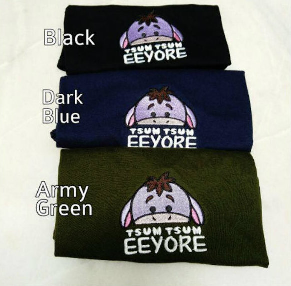 TS5002 Eeyore Top Army Green