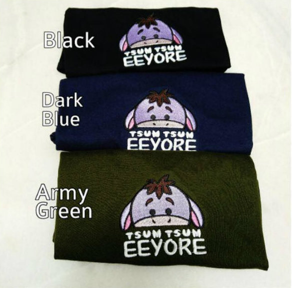 TS5002 Eeyore Top Dark Blue