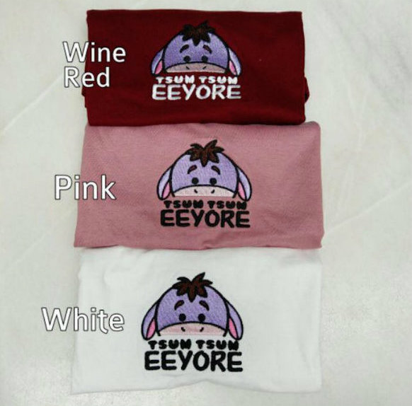 TS5002 Eeyore Top Pink