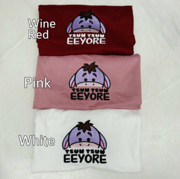 TS5002 Eeyore Top White