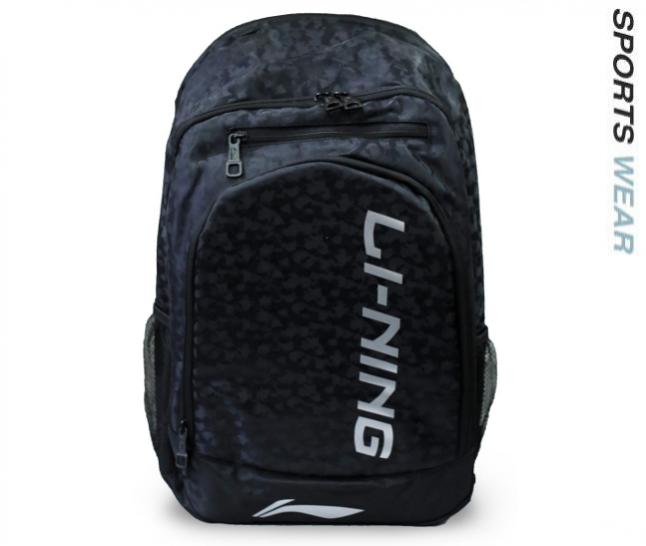 SP-595 LI-NING BACKPACK BLACK GREY