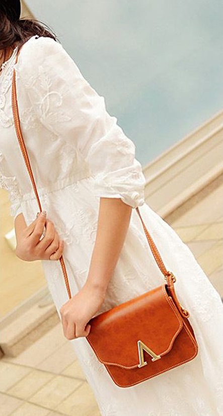 KW80225 Women Sling Bag Light Brown