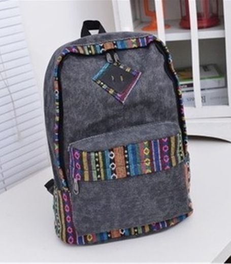 KW80231 Stylish Ladies Backpack Grey