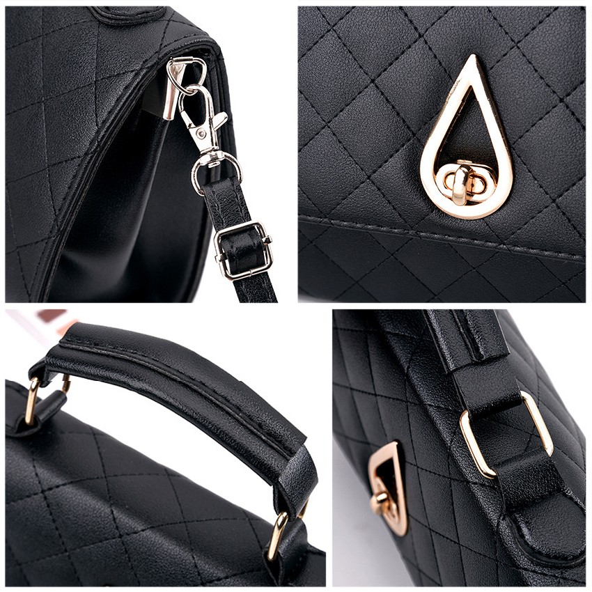 KW80233 Ladies Sling Bag Black