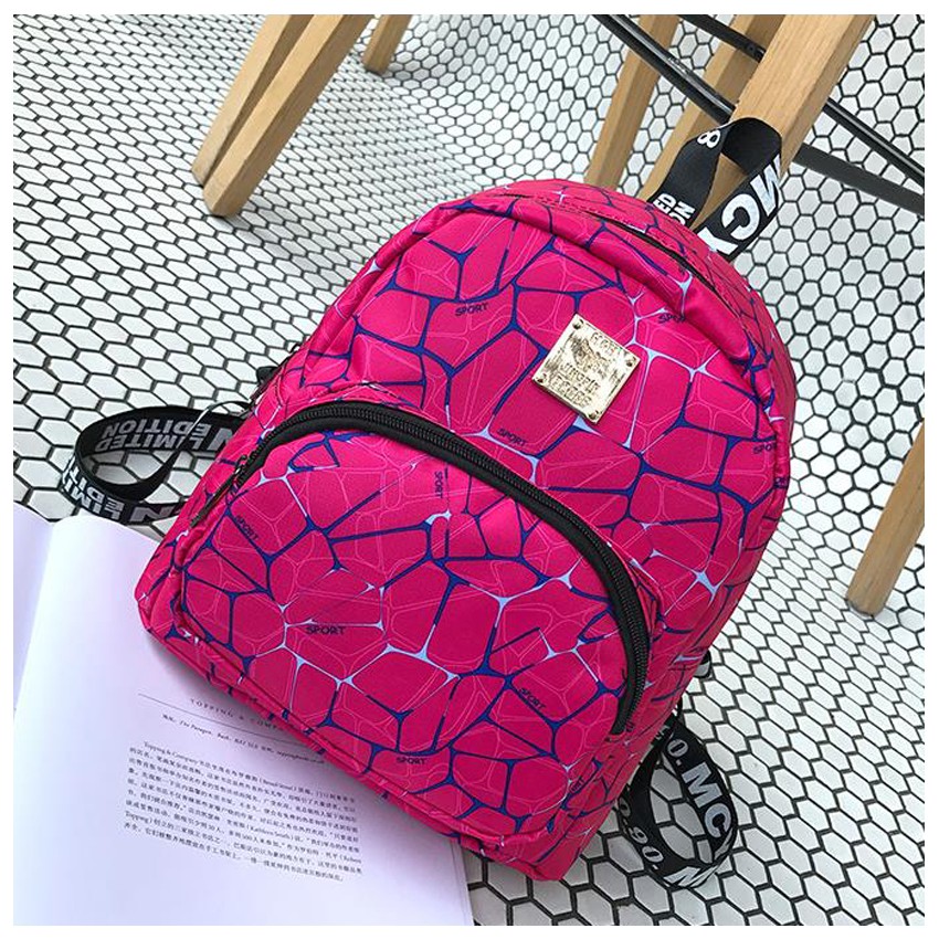 KW80235 Ladies Stylish Backpack Hot Pink