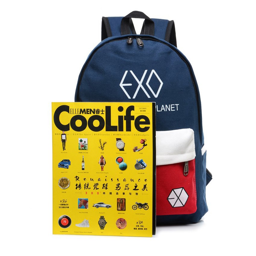 KW80249 Trendy Exo Backpack Blue