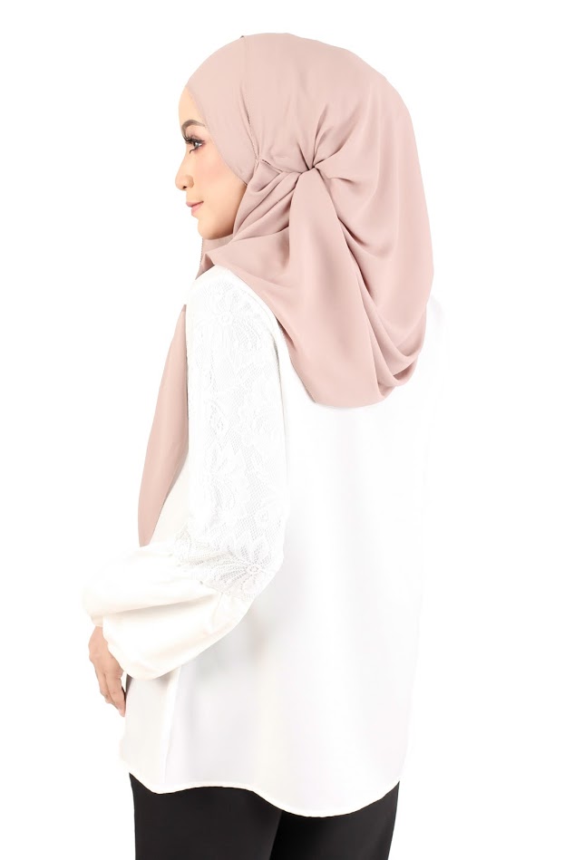 QA-368 Fashion Muslimah Blouse White