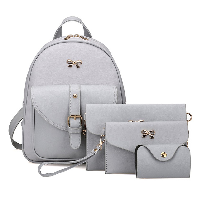 KW80271 Pretty Women 4 In 1 Bag Light Grey