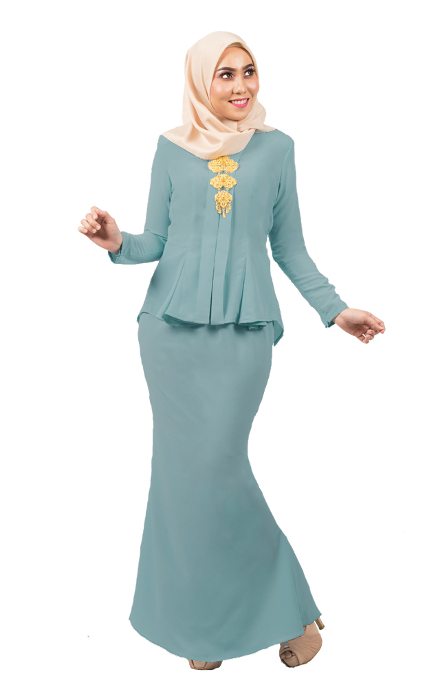 JW5025 Kebaya Set Mint Green