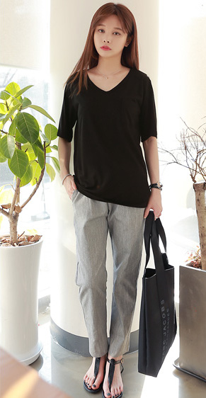 KT0016 Stylish Pant Grey