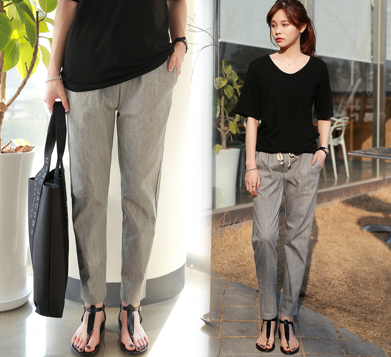 KT0016 Stylish Pant Grey