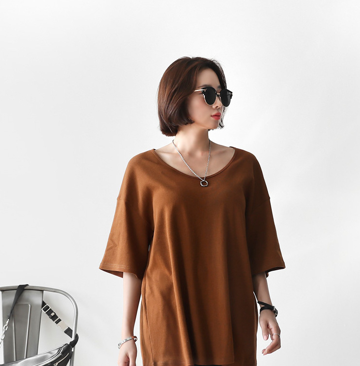 KT0018 Casual Top Brown