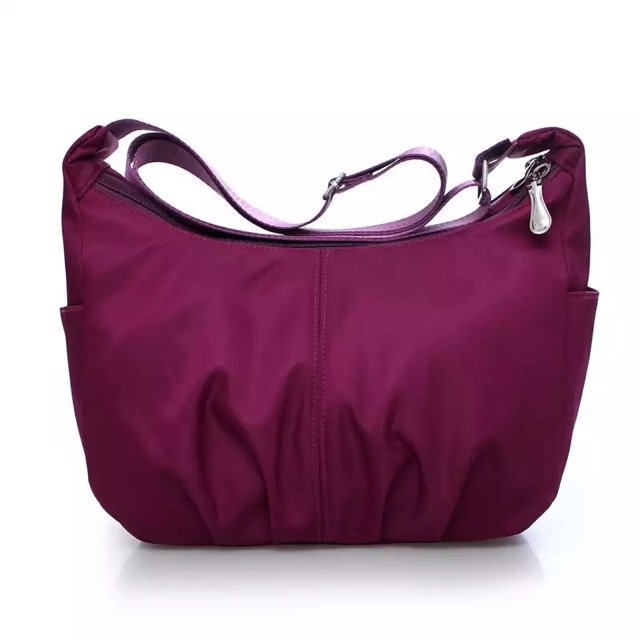 KW80263 Waterproof Shoulder Bag Dark Purple