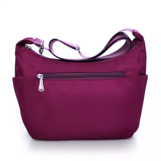 KW80263 Waterproof Shoulder Bag Dark Purple