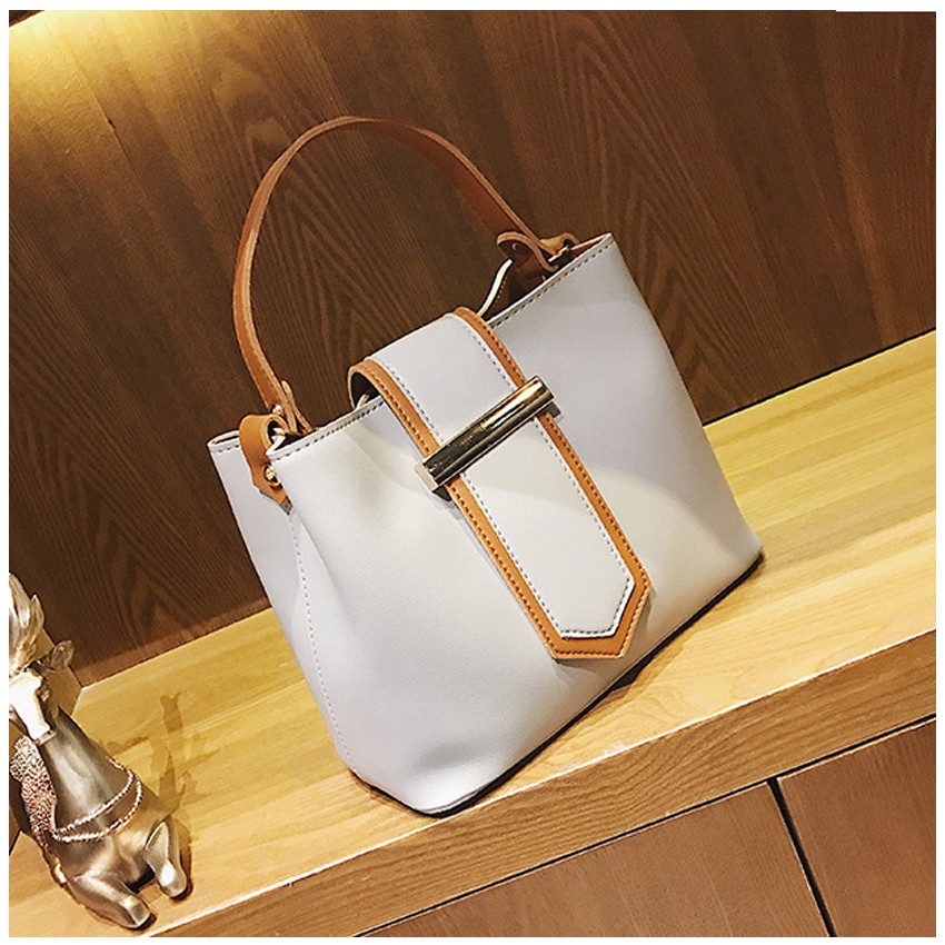 KW80268 Women Elegant Bag Light Grey