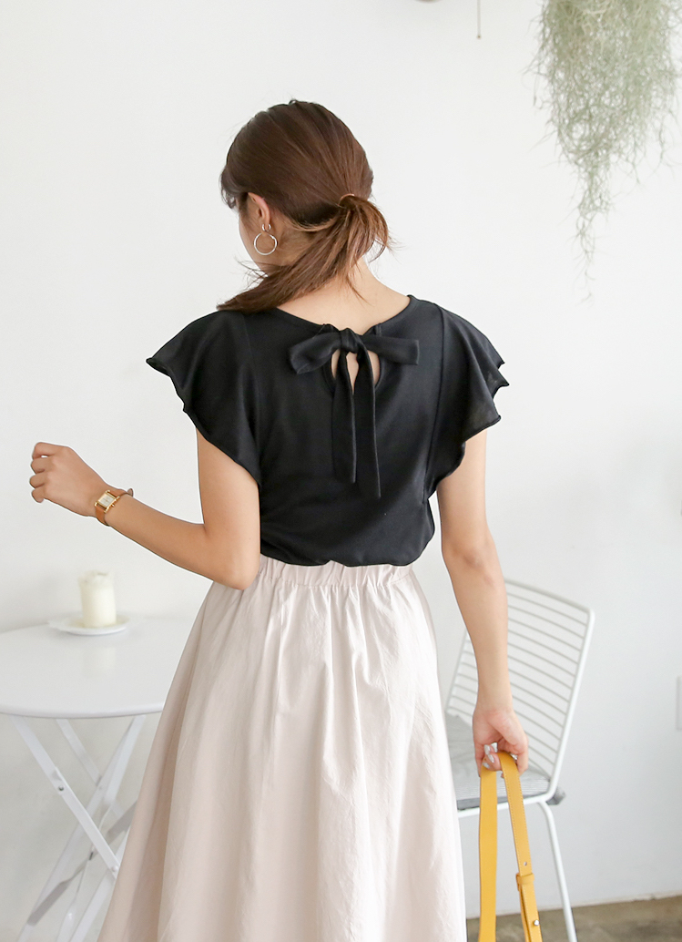 KB10060 Lovely Top Black