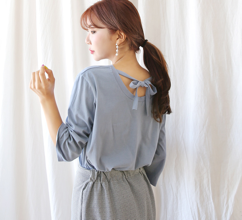 KB10064 Charming Top Blue