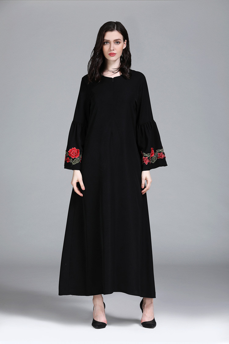 VW12238 Fashion Jubah Black