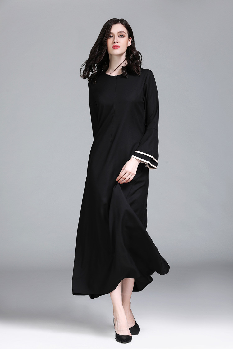 VW12240 Charming Jubah Black