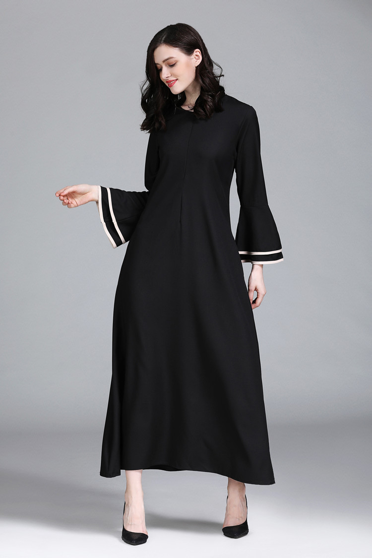 VW12240 Charming Jubah Black