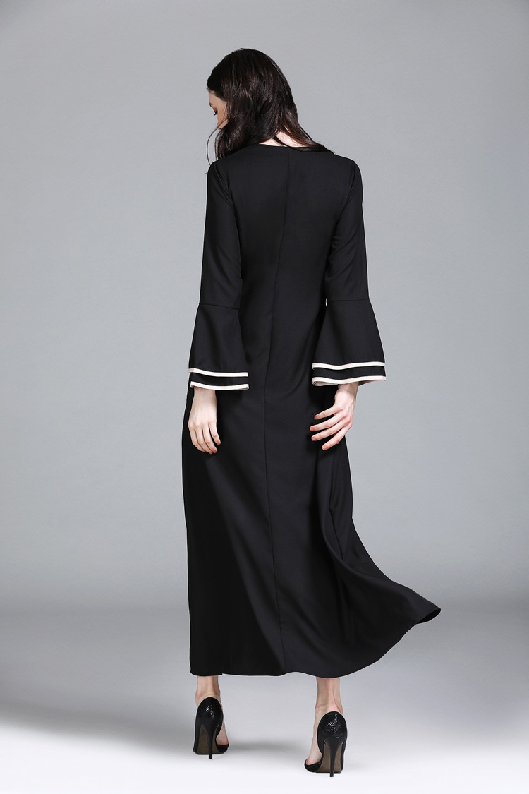 VW12240 Charming Jubah Black