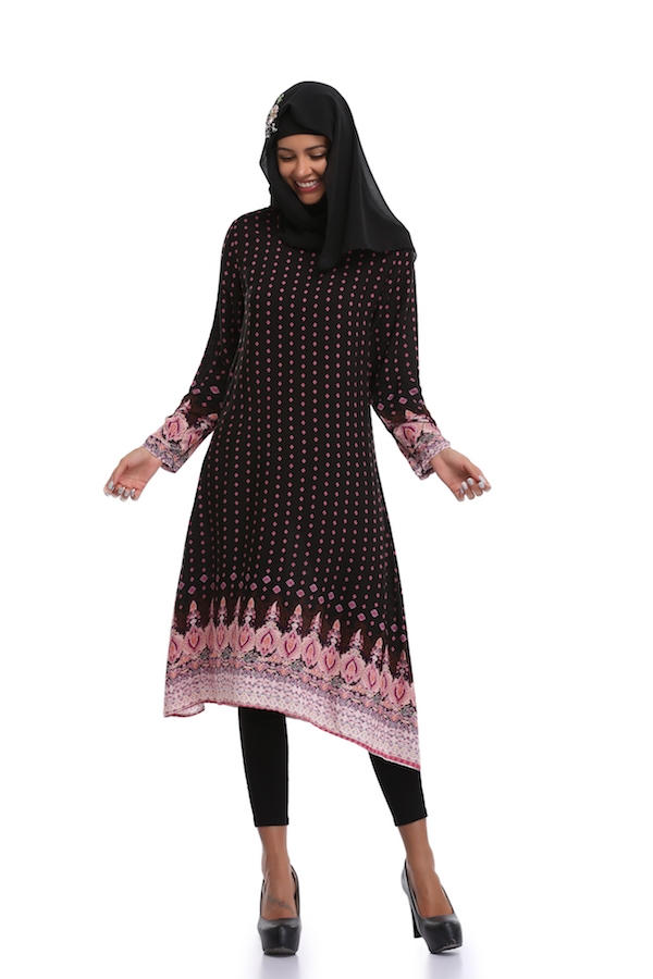 VW12247 Fashion Jubah Black