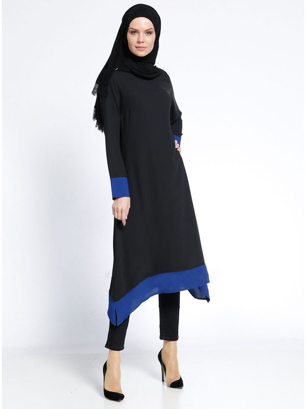 VW12249 Casual Jubah Blue