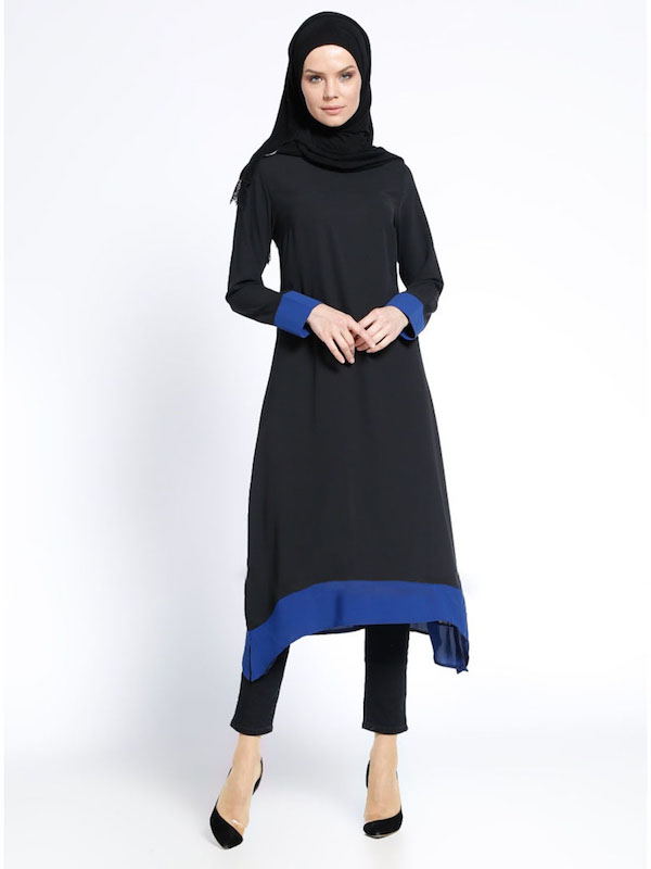 VW12249 Casual Jubah Blue