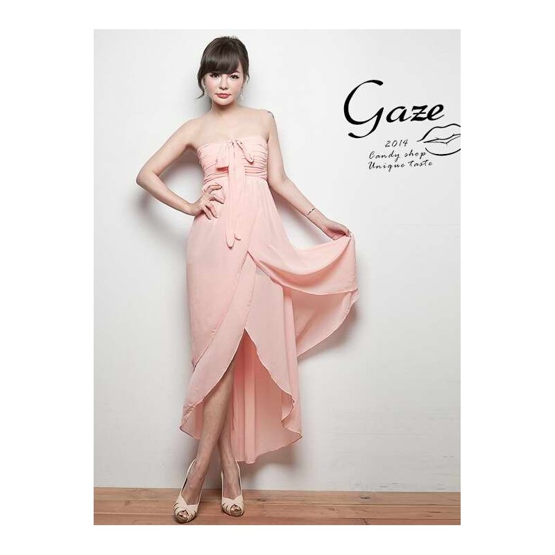 WD21215 Elegant Dress Pink