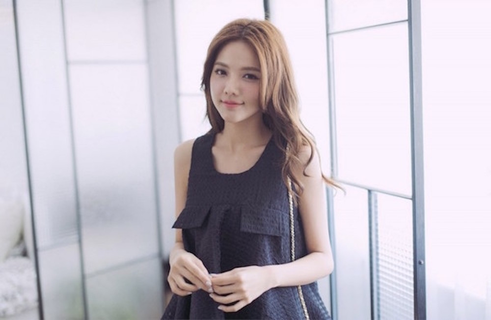 WT21230 Fashion Top Black