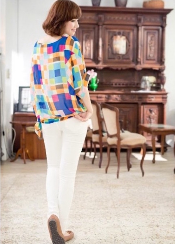 WT21232 Trendy Top As Picture