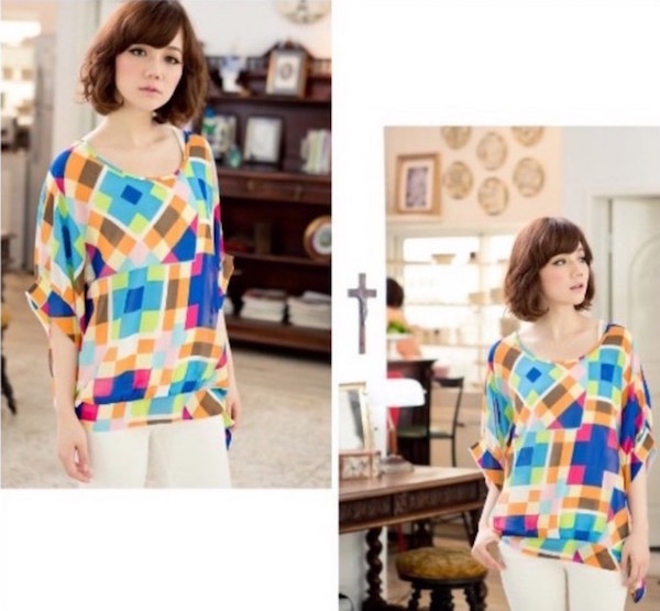 WT21232 Trendy Top As Picture