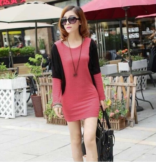 WD21347 Stylish Dress Pink