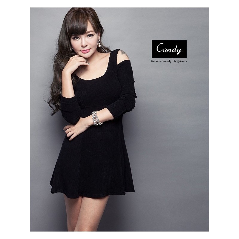 WD21352 Lovely Dress Black