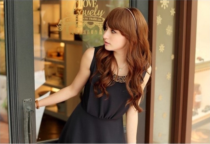 WD21385 Pretty Dress Black